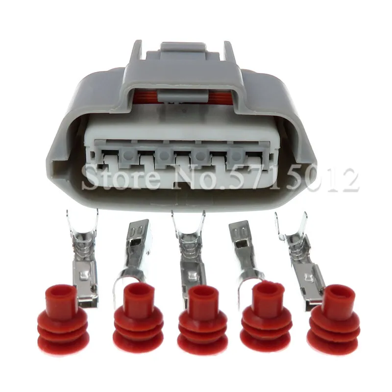 

5 Hole Female Automotive Air Flow Sensor Plug MAF Socket For Nissan DJM7052-2-21