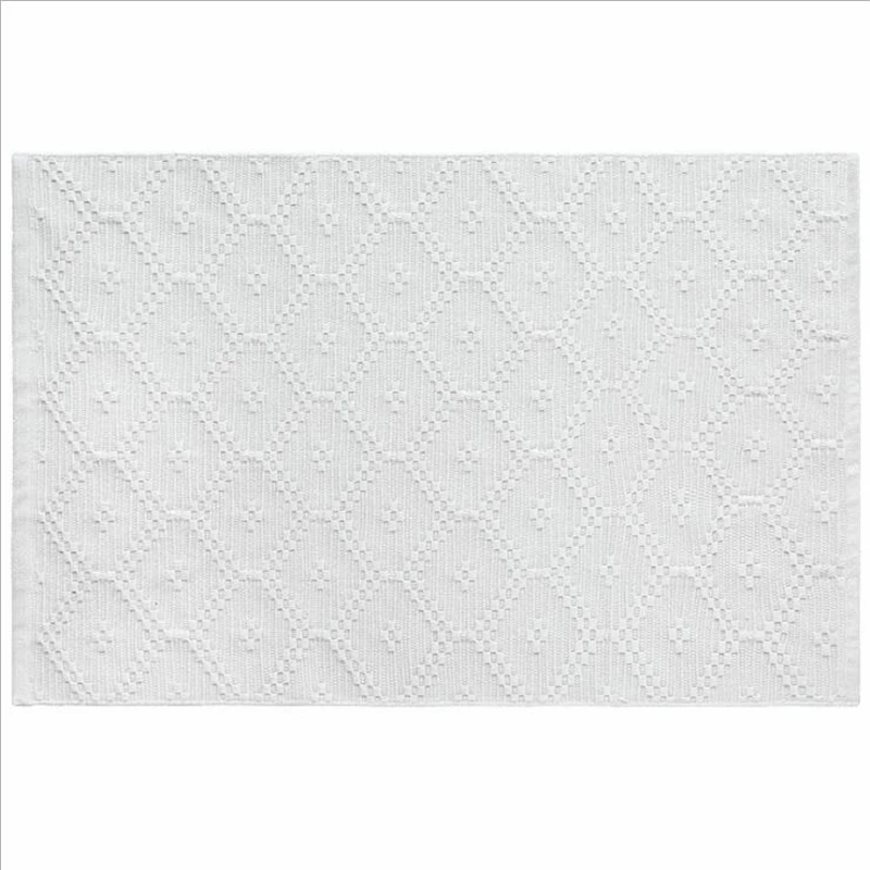 Белый уличный коврик Bubble Kiss для гостиной хлопковый спальни домашний декор