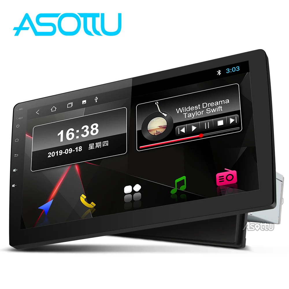 Asottu 10 1 дюймов PX30 android 9 0 автомобильный dvd gps Навигатор Радио Видео плеер