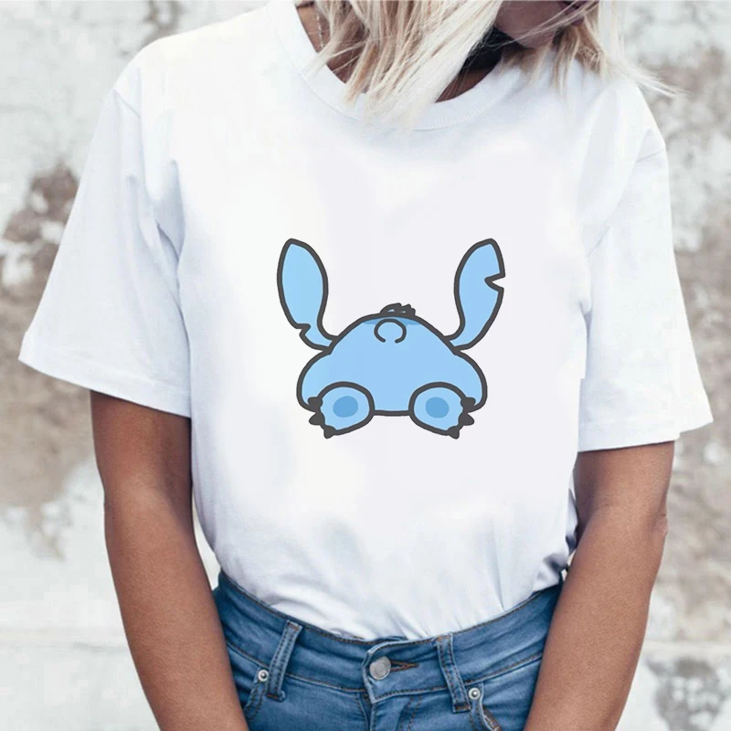 

Cute Crab Cartoon Printing Women T shirt Summer Short Sleeve O-neck Women Tops Tshirt Casual Tees Lady Aesthetic