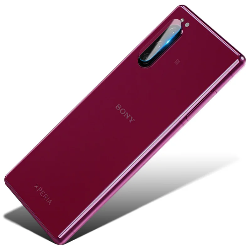 Защитная пленка для объектива камеры закаленное стекло Sony Xperia 5 1/7H | Мобильные