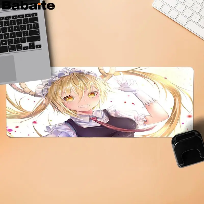 Подарочный коврик для Babaite мальчика Kobayashis dragon maid подгонянные коврики мыши