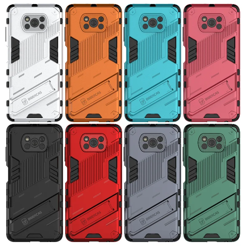 for cover xiaomi poco x3 pro case for poco x3 pro bracket holder kickstand cover for poco x3 pro m3 f3 redmi note 10 pro fundas free global shipping