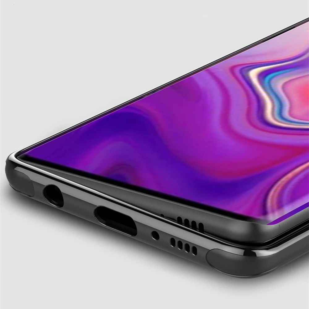 Ультратонкий чехол для телефона Samsung S10 S9 Plus Lite невидимый со встроенной магнитной