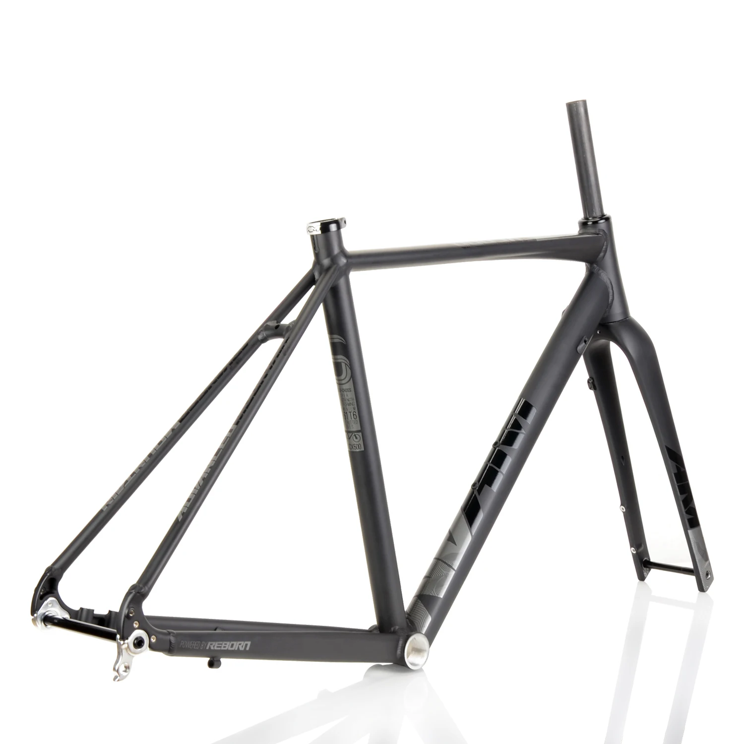 KOOZER CX5000 Aluminum Alloy frame carbon fork CX GRAVEL off-road road bike disc brake gravel frameset | Спорт и развлечения