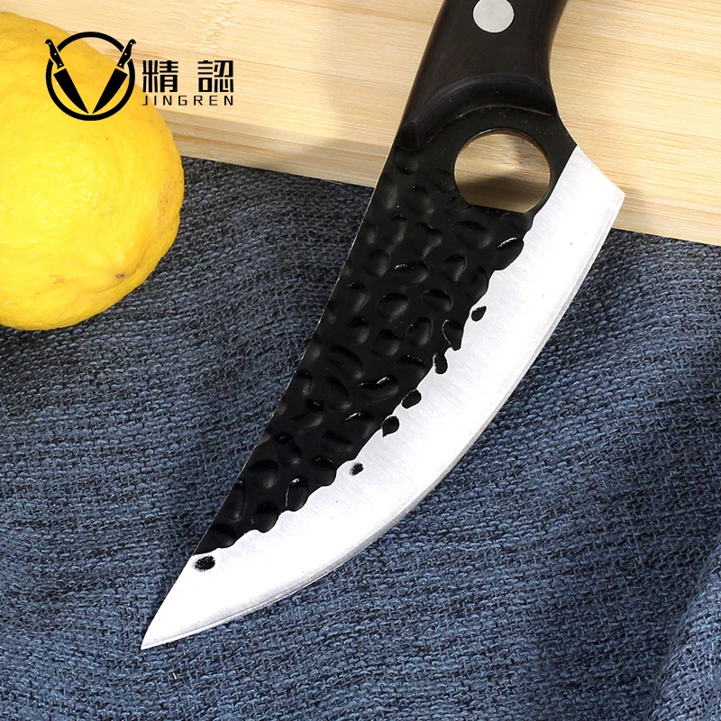 

Kitchen Knife Meat Cleaver Slaughtering Butcher Knife Chopping Boning Knife Raw Fish Filleting Cooking Tool