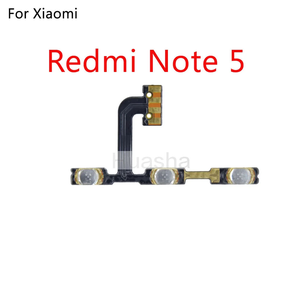 10 шт./лот для Xiaomi Redmi 3 3S 4A 5A Note 2 4 5 Plus Pro 4X кнопка включения и выключения питания