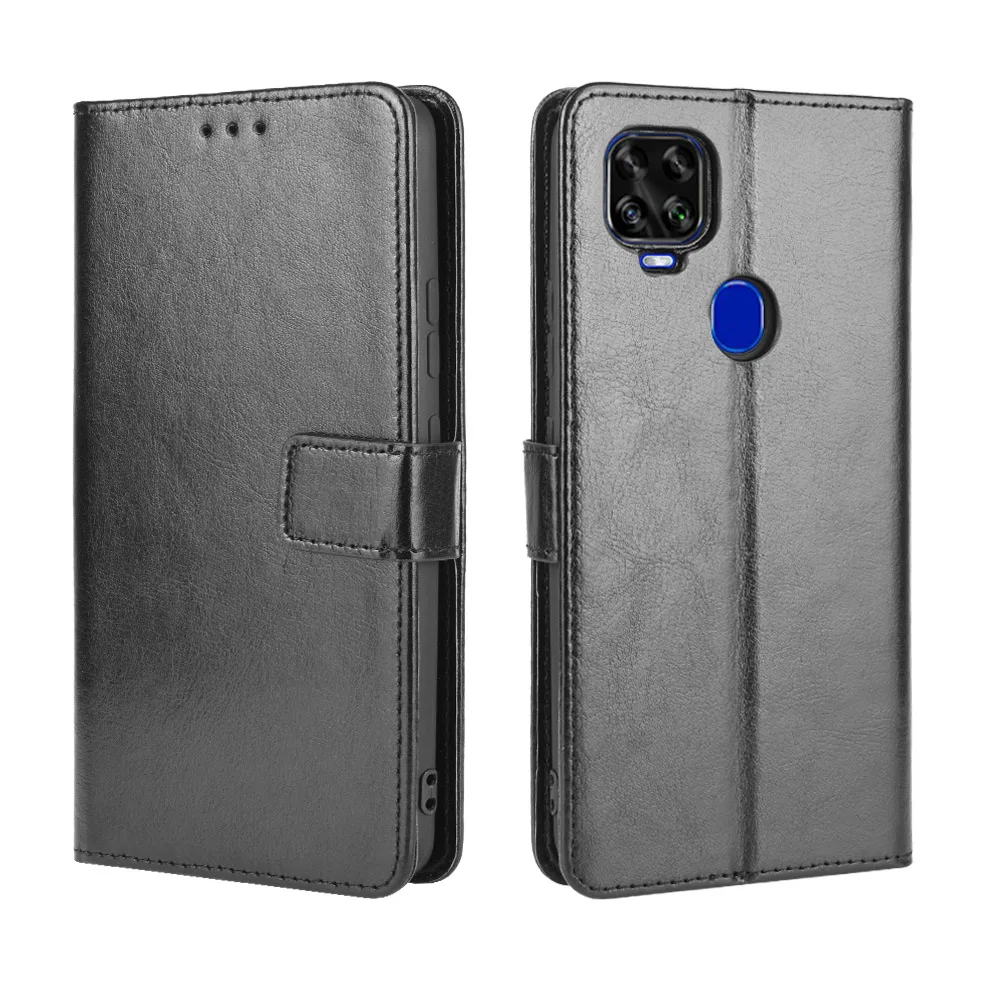 ZTE Blade V2020 чехол 6 53 &quotФлип Модный мягкий Crazy V 2020 s кошелек для карт