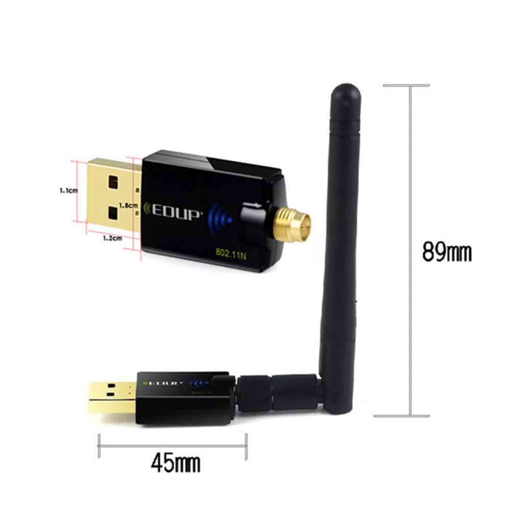 300 Мбит/с 802.11n USB беспроводной wifi ключ Ethernet Сетевая карта с интерфейсом для ПК Loptop