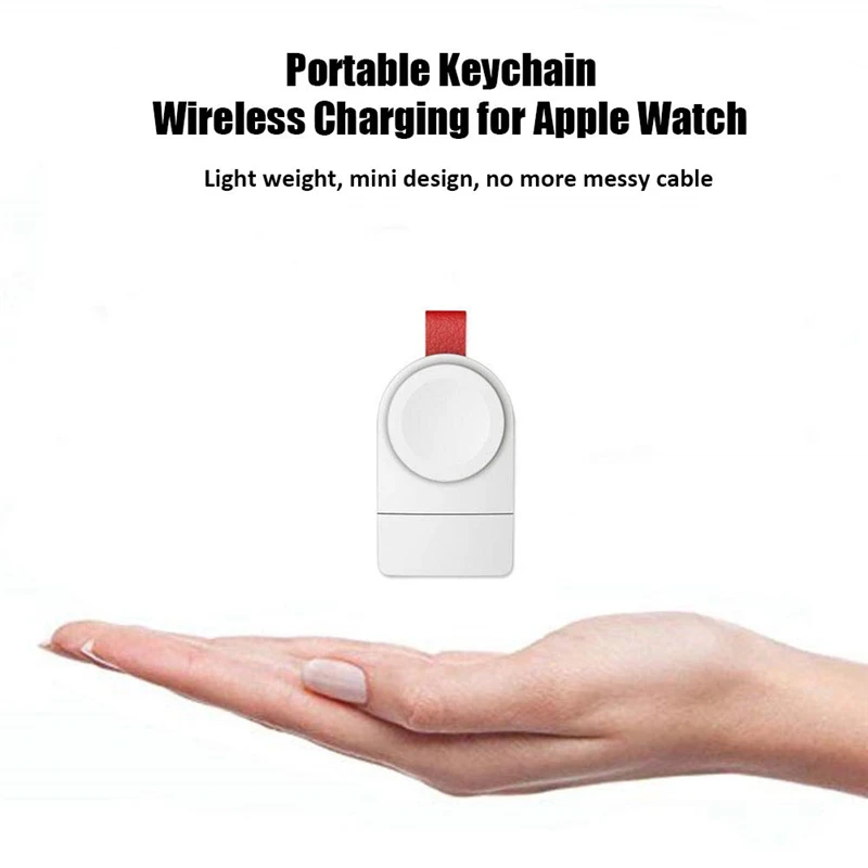 MFi сертифицированное магнитное Беспроводное зарядное устройство для Apple Watch Series 1 2 3 4 Портативная зарядка через Usb Индукционная подставка для зарядного устройства IWatch