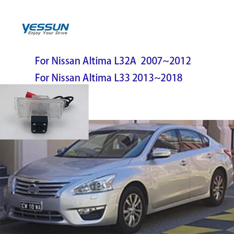 

Yessun For Nissan Altima L32A 2007~2012 For Nissan Altima L33 Car CCD LED Backup Reverse Rear View Camera Car Parking Monitor