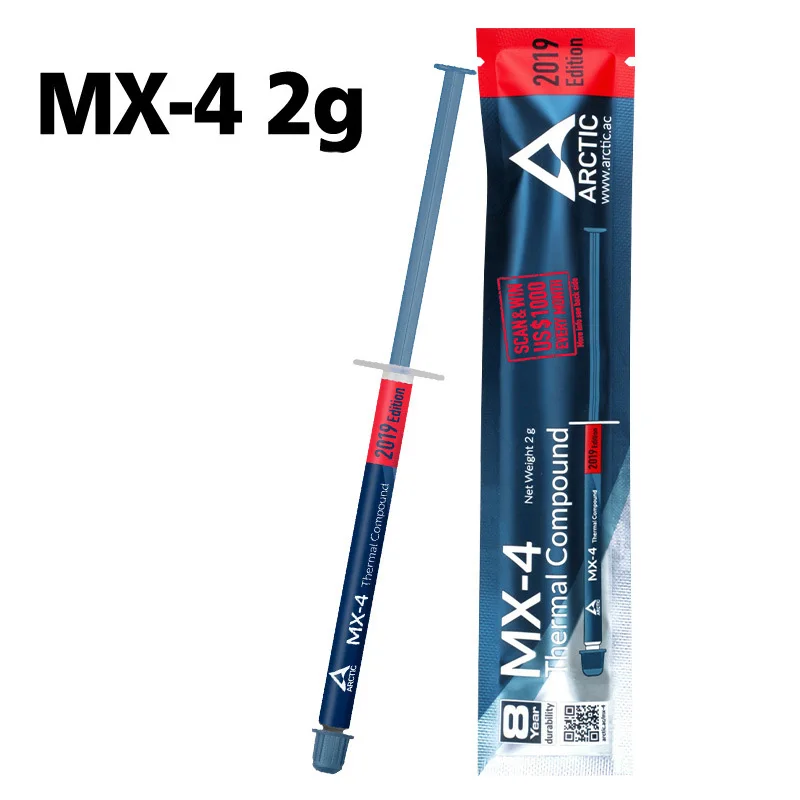 ARCTIC Silicone MX-4 MX-2 термопаста проводящая смазка штукатурка для радиатора для cpu GPU светодиодный чипсет охлаждения ноутбука