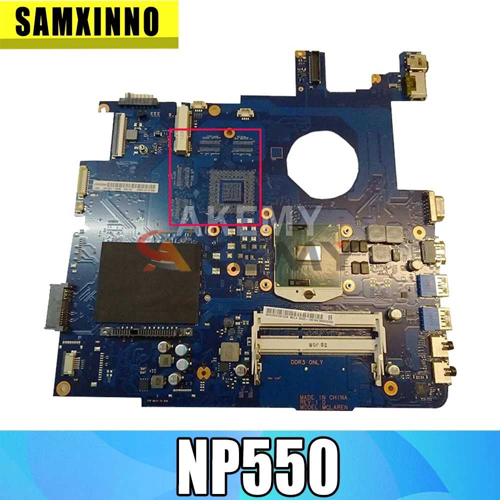 

SAMXINNO ba41-01900a ba41-01898a ba92-10614a ba92-10614b для samsung np550 np550p5c материнская плата для ноутбуков intel hd gpu ddr3