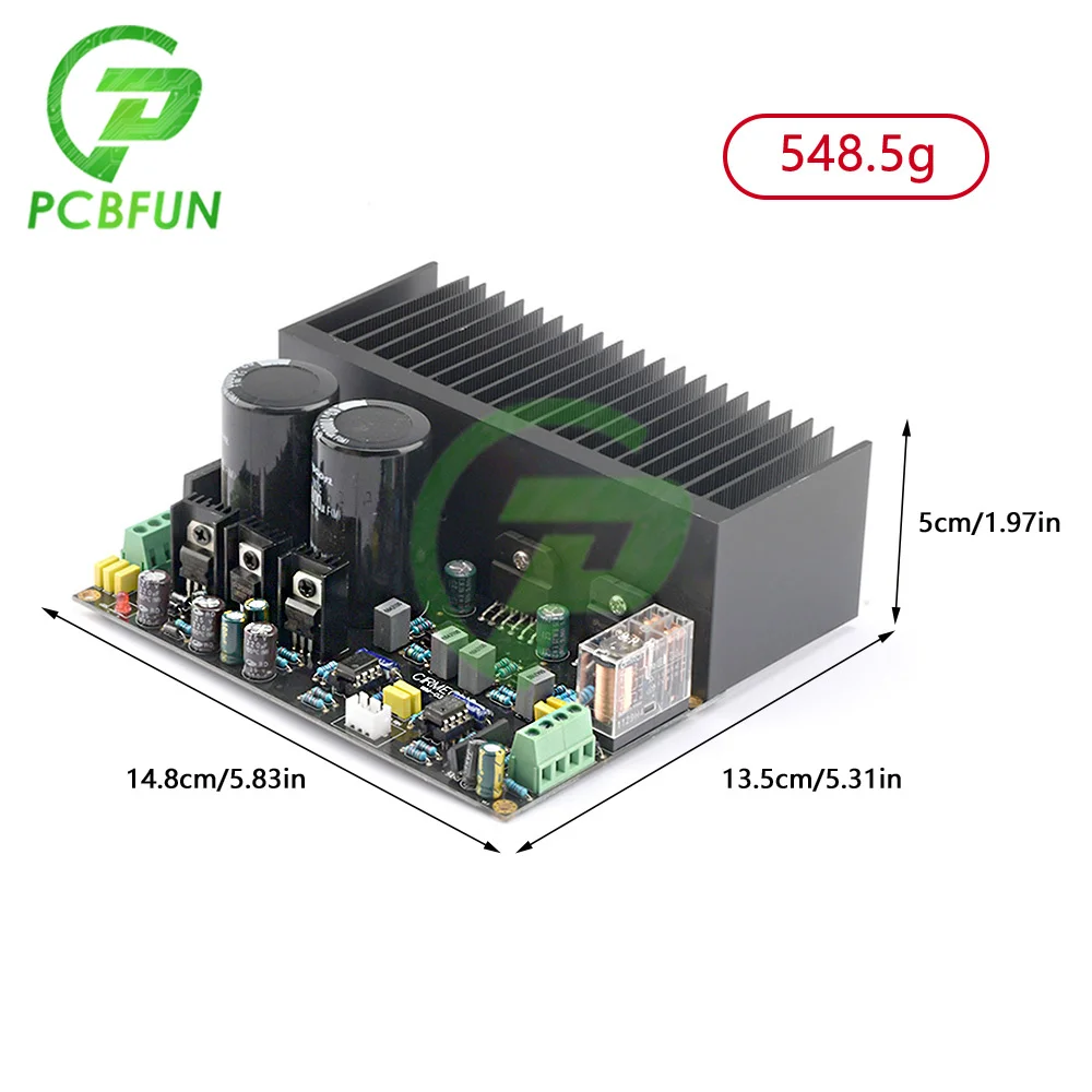 Стерео усилитель мощности LM3886 5534 Плата усилителя OP07 DC Servo предварительный
