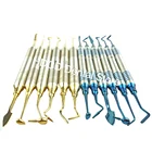 Лопатка для наполнения зубных протезов из нержавеющей стали, 6 шт.компл.