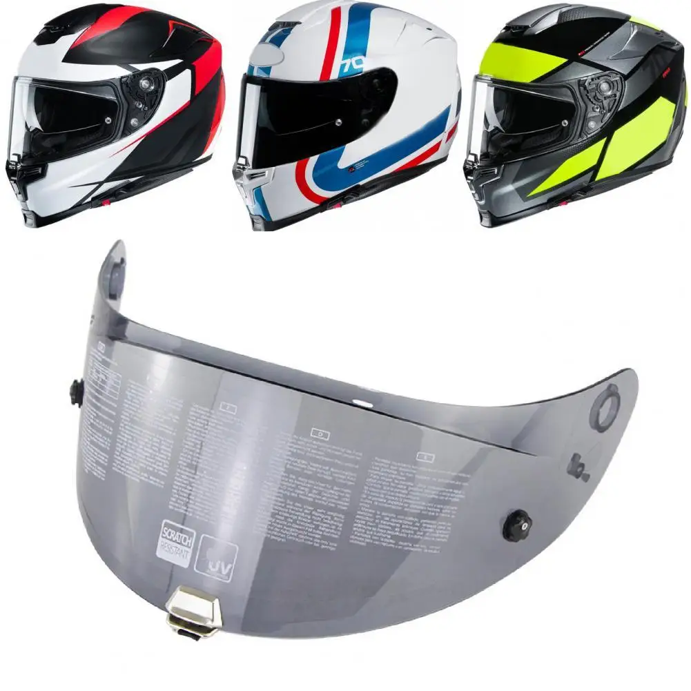 

Motorcycle Helmet Visor Adjustable Anti-glaring PC Durable UV Protection Helmet Lens for RPHA11