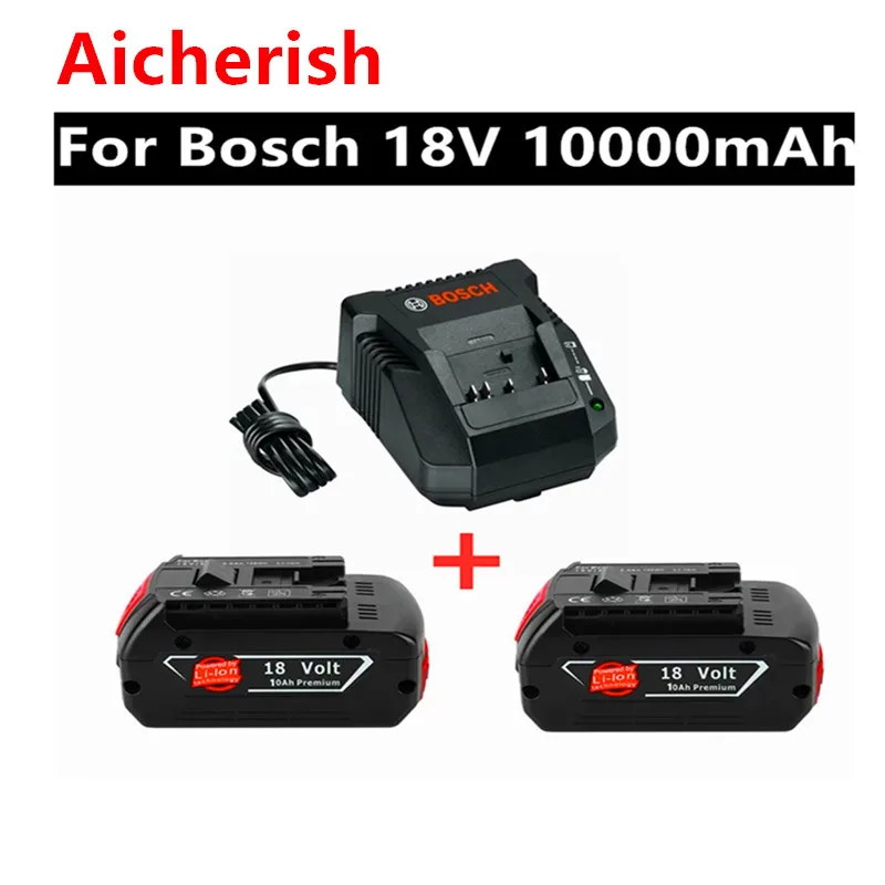 

Waitley 18V 6.0A Oplaadbare Li-Ion Batterij Voor Bosch 18V Power Tool Backup 6000Mah Draagbare Vervanging BAT609 Lndicator Licht