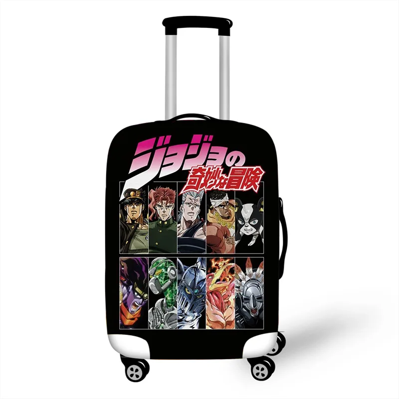 18-32'' Jojo Bizarre Adventure Elastic Luggage Protective Cover Trolley Suitcase Protect Dust Bag Case Travel Accessories