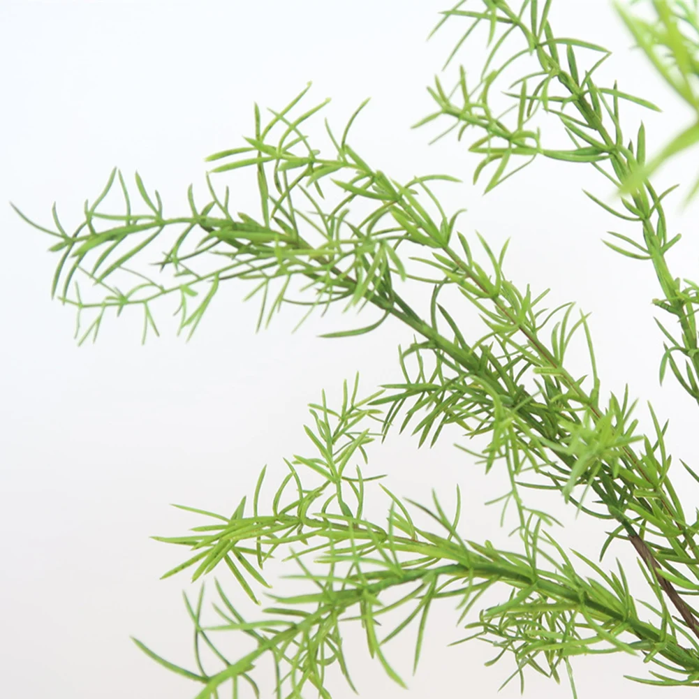 4 шт. искусственный розмарин завод поддельные листья зелени кусты Evergreen
