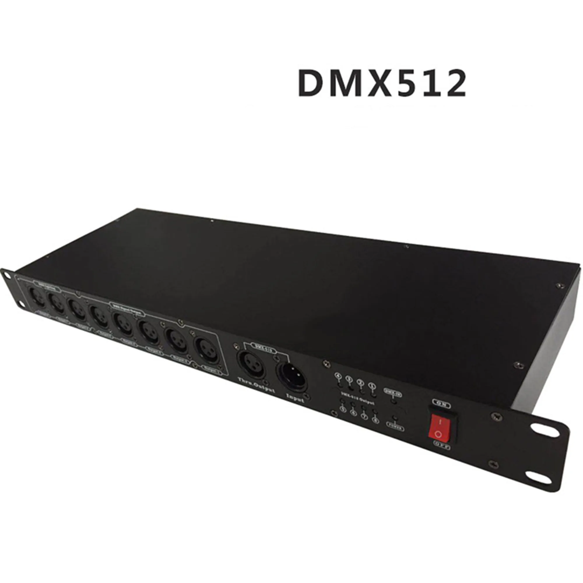 Лучшее качество 8CH DMX сплиттер DMX512 сценический светильник разделитель усилителя