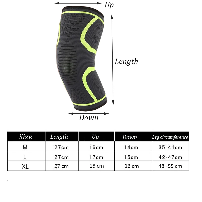 

Cycling Knee Pads Indoor Gym Fitness Running Protective Gear Stretch Nylon Outdoor Rock Climbing Sports Entertainment Accessory