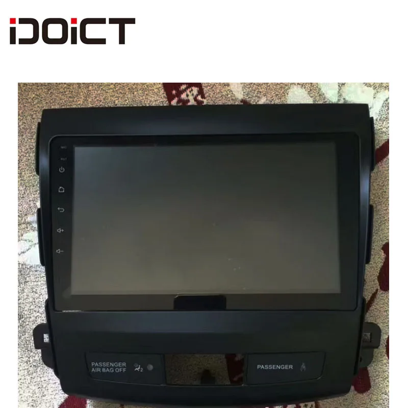 Автомобильный DVD-плеер IDOICT Android 8 1 с GPS-навигацией мультимедийный плеер для Mitsubishi