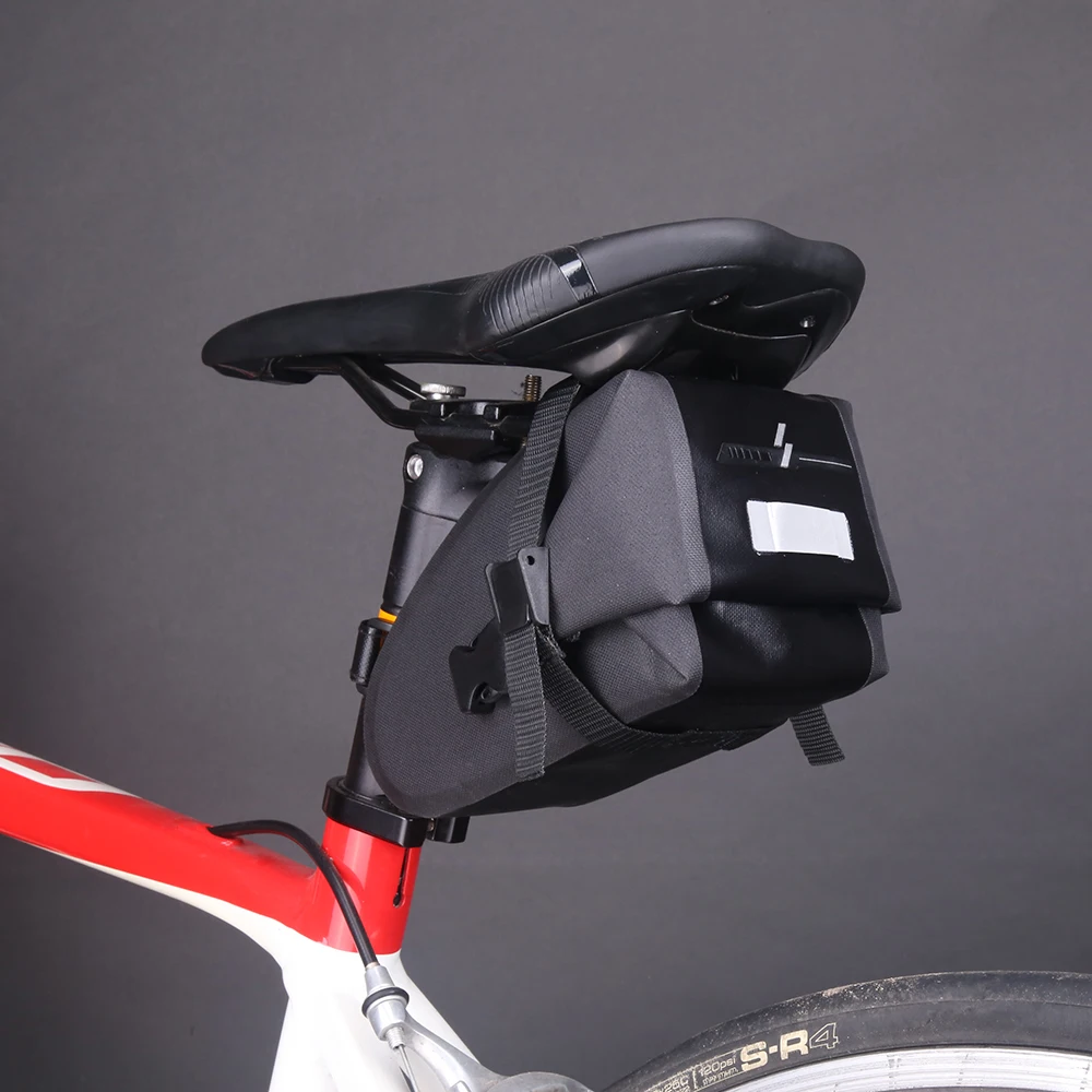 Waterproof Saddle Bag Bicycle MTB Mountain Bike Cycling Nylon Tail Pouch Rear | Спорт и развлечения