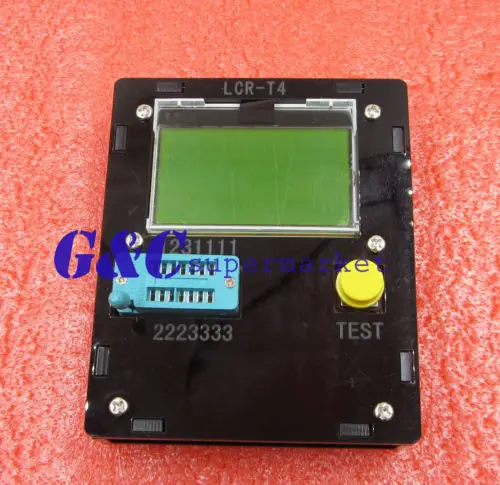 12864 Карманный транзистор емкость ESR диодный Триод симистор MOS метр LCR-T4 diy