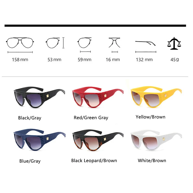 Новинка 2020 модные роскошные квадратные солнцезащитные очки большого размера для