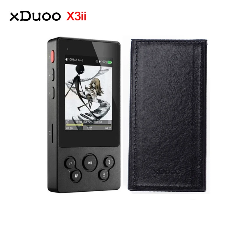 XDUOO X3II X3 II с кожаным чехлом AK4490 bluetooth порт HD музыкальный плеер без потерь