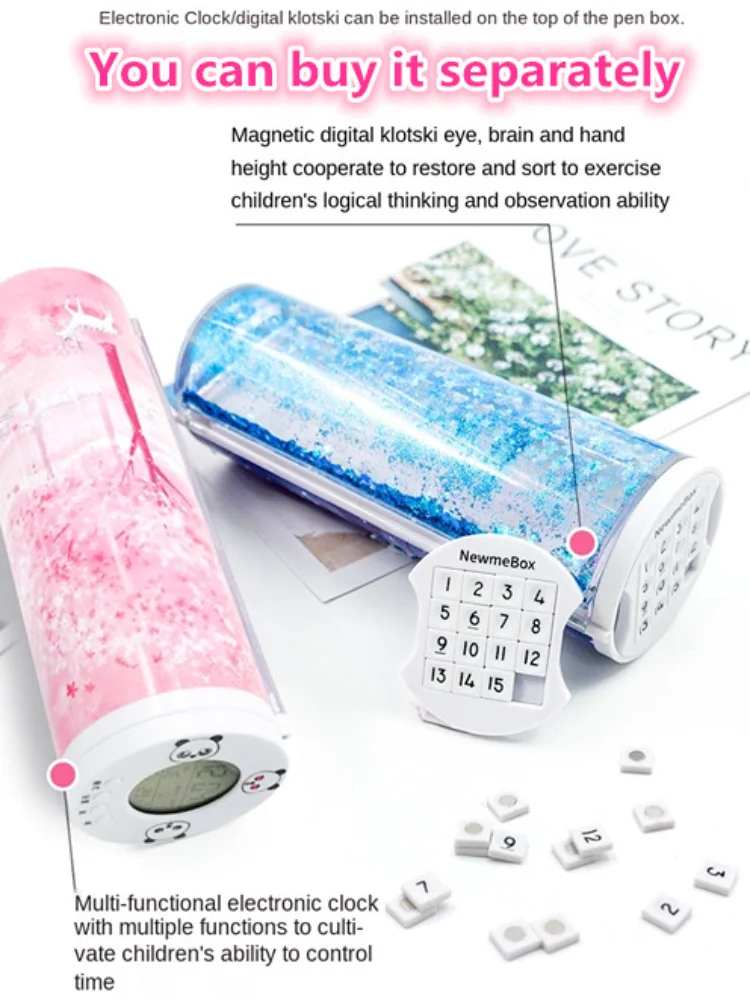 Pencil cases for office Stationery school supplies 2021 Kawaii blackpink trousse scolaire Case Sailor Moon pink color | Канцтовары для