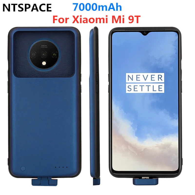 7000 мАч портативный телефон батарея мощность Чехол для Xiaomi Mi 9T Power Bank чехол