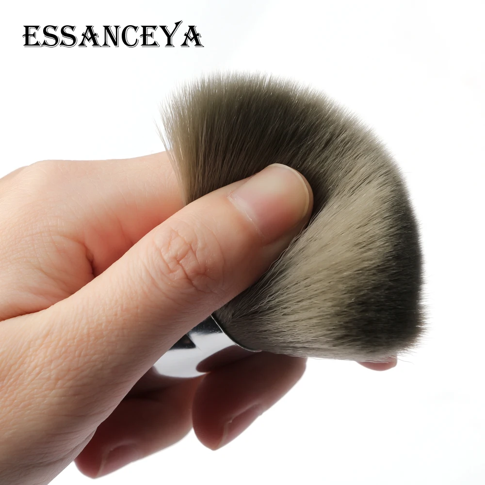 ESSANCEYA, 1 шт., угловая кисть для румян, натуральная мягкая гибкая щетина, Кисть для макияжа, румяна, румяна, кисти для бровей