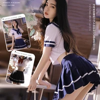 japanese korean version of school student uniform cosplay costumes sexy pajamas pleated skirt sex play costume lingerie erotic