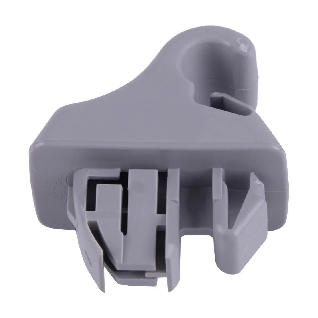 Grey DWCX MR779704 MR779705 солнце крюк для козырька Пластик правая передняя фара противотуманная фара для Mitsubishi Outlander Pajero Montero MK3 2000 2001 2002 2003 2004 2005 2006 - Название цвета: Grey