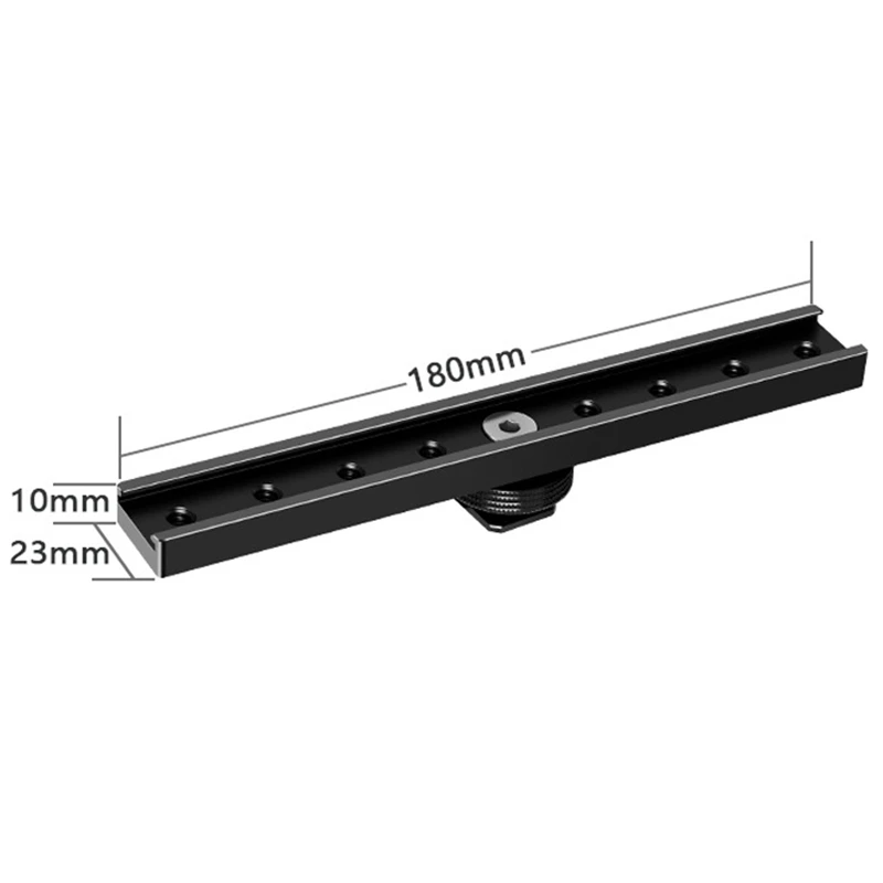 Lengthened Quick Release Plate Slr Camera Multi-Camera Hot Shoe Bracket External Flash Microphone Tripod Gimbal | Электроника