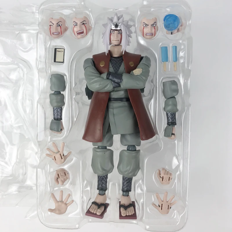 

PVC Anime Uzumaki Sasuke Movable Action Figure Kakashi Minato Gaara Jiraiya Itachi Uchiha Assemble Joints Replaceable Model Toy