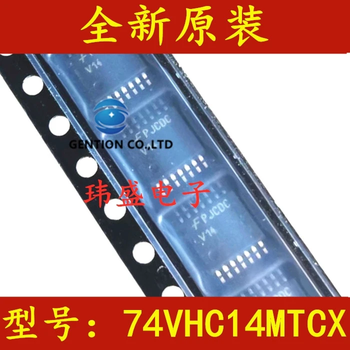 

10PCS 74VHC14MTCX silk-screen V14 TSSOP14 in stock 100% new and original