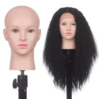 african bald mannequin head for making wig hat display cosmetology manikin head female dolls bald training head