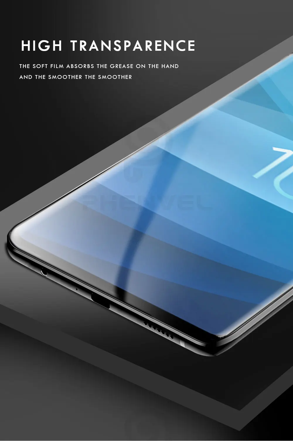 Полное покрытие защитная пленка TPU для Samsung Galaxy S8 s10 s10e s9 plus Гидрогелевая защита экрана