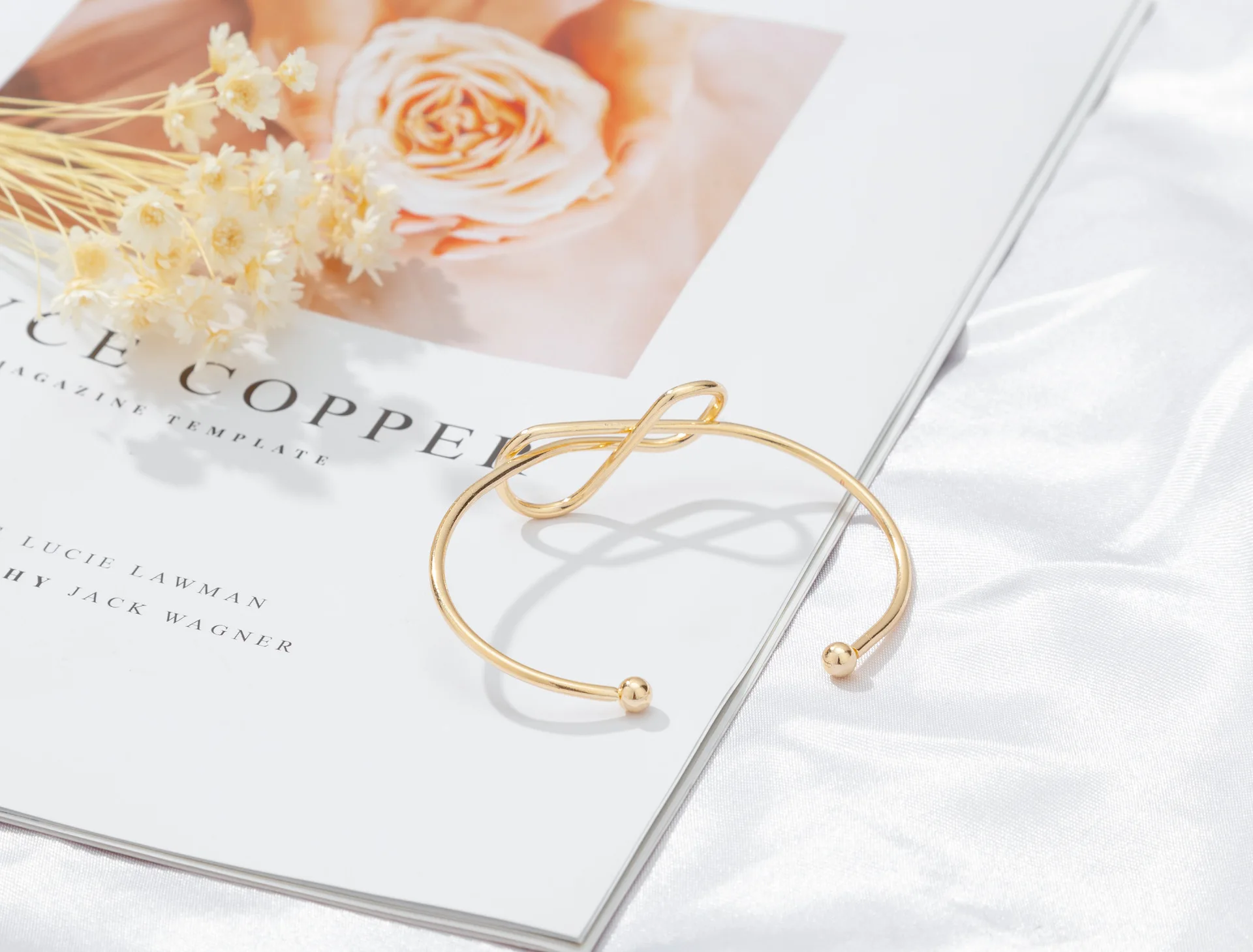 

2021 Hot Korean Fashion Adjustable Bowknt Bangle Bow Bilezik Cuff Open Bracelet Women Metal Jewelry Gift Mujer Pulseras