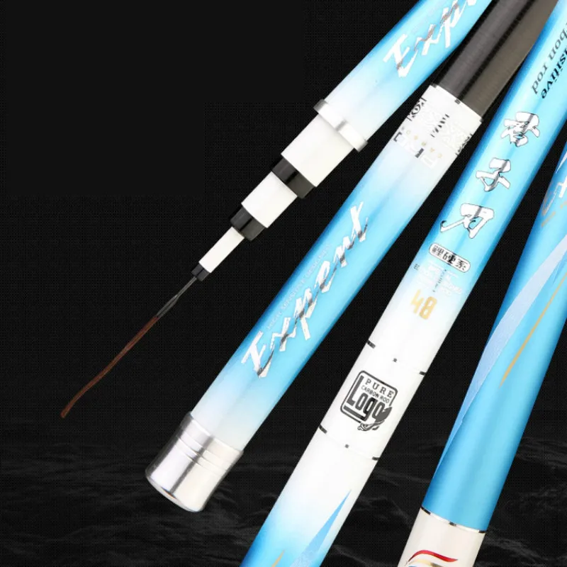3.6m-10.0m Fishing Rod Ultra Light Super Hard Hand Pole 46T Carbon Carp Wedkarstwo Olta Spinning Canne De Pesca Fishing Tackle enlarge