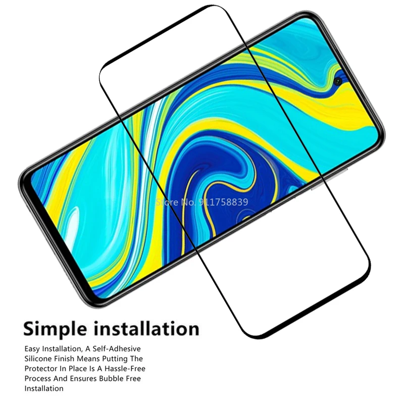 

Tempered Glass For Xiaomi Redmi Note 9S 9 10 Pro Max 10S Screen Protector On Xiomi Redmi 9A 9C NFC Not 9T 10X Protective Film