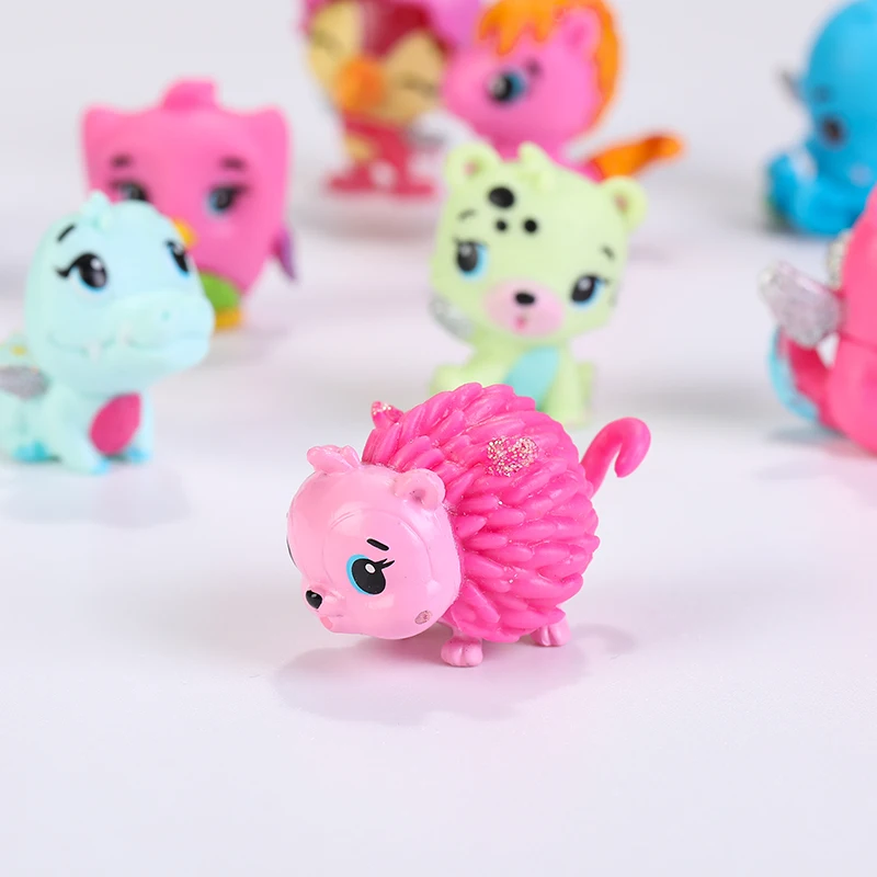 Оптовая продажа милые миниатюрные фигурки домашних животных (без яйца) медведь