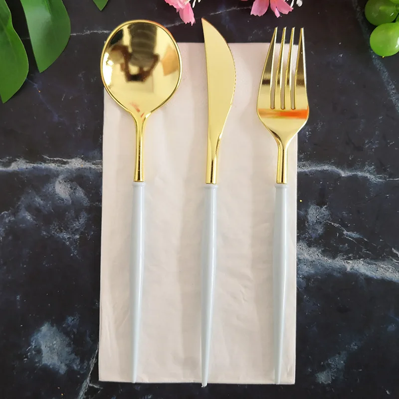 8PCS Table knife День рождения украшение одноразовая посуда Синяя тема вечеринка для мальчика день рождение 7 дюймов 9 дюймов 4 дюйма бумажная тарелка бумажный стаканчик - Цвет: 8PCS Table knife