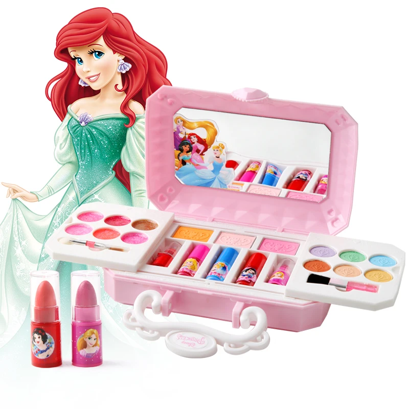

Princess Disney girls snow White makeup toy frozen cosmetic set birthday present gift
