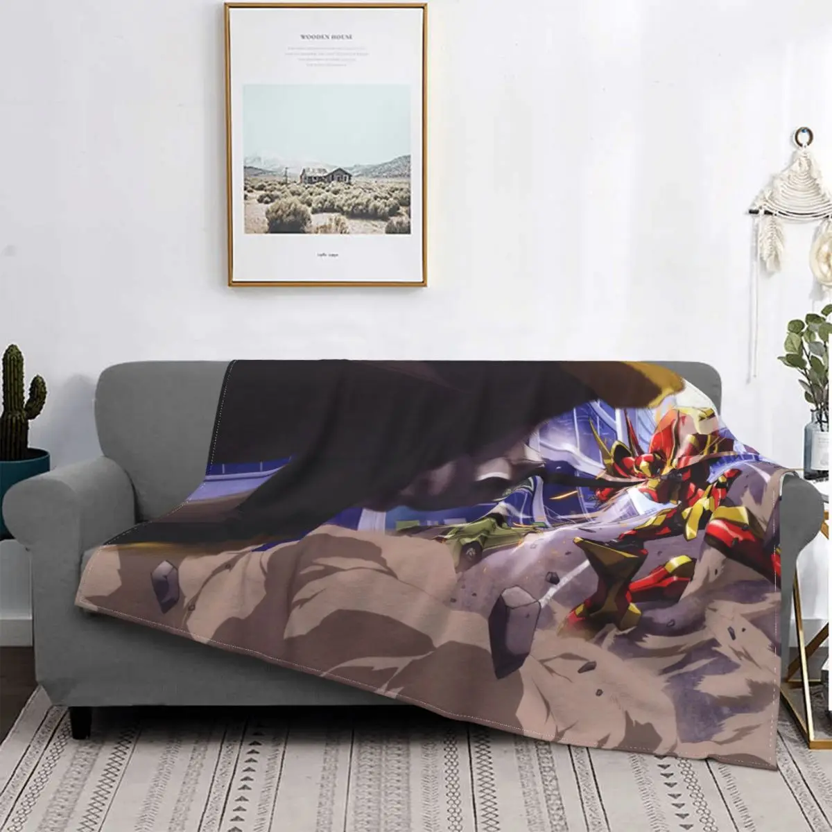 

Code Geass Lelouch of The Rebellion Cc Machine War Anime Blankets Coral Fleece Plush Decoration Bedroom Bedding Couch Bedspread