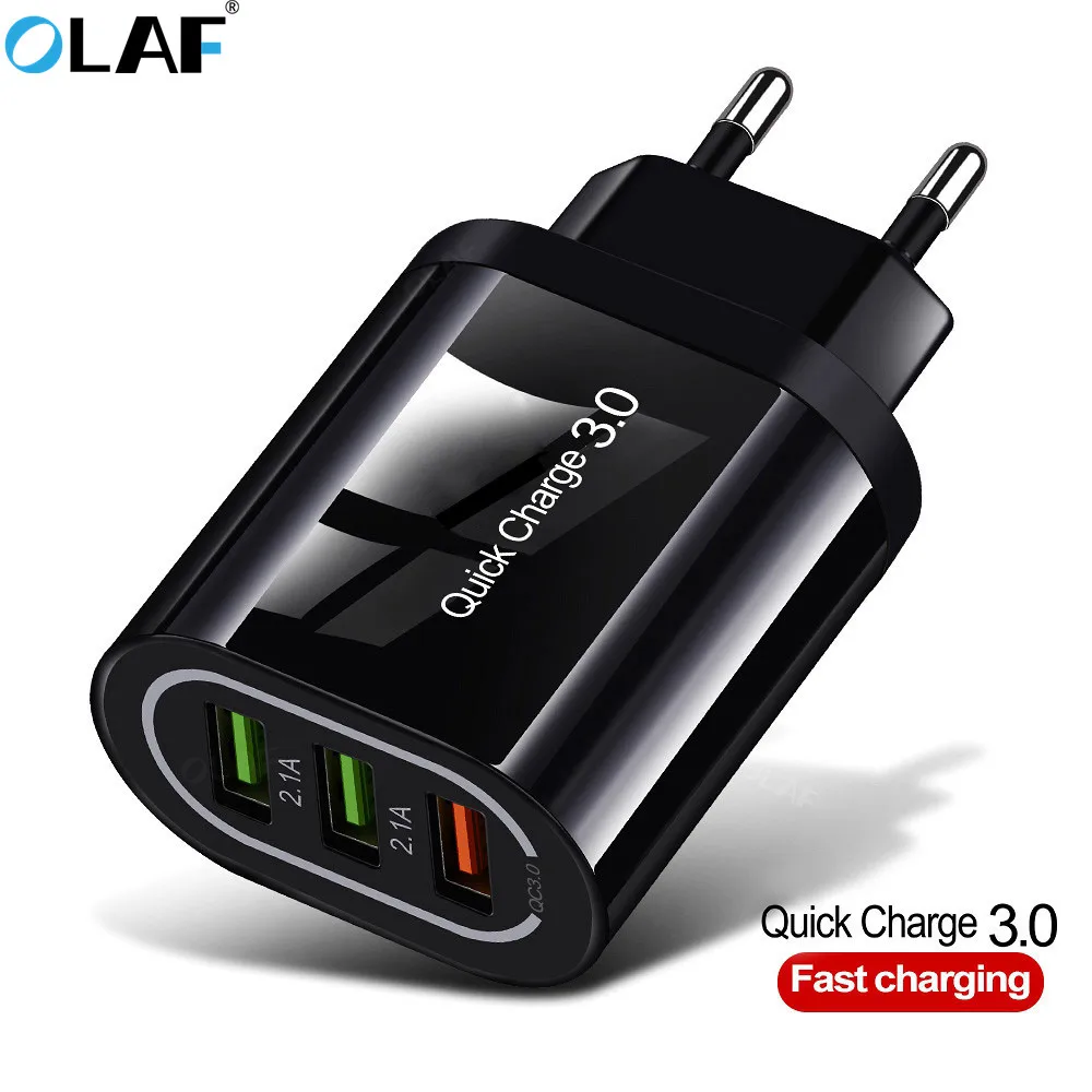 5 в 3 А Быстрая зарядка USB зарядное устройство Quick Charge 0 QC адаптер Мобильный телефон