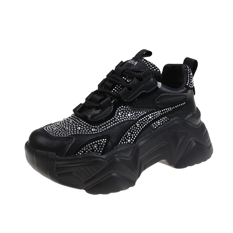 

Ladies Sneakers Fashion Ladies Sneakers 2021 Ladies Spring and Autumn New Casual Shoes Color Matching Platform Women's Shoes