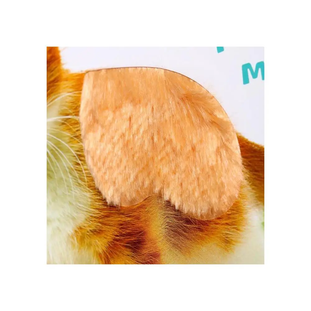 Книга осязаемая "Милые животные" Учебники Подарки Увлечения Дети Младенцы Детские Дни Рождения Игрушки для детей Карточные книги Чтение Обучение Образование.